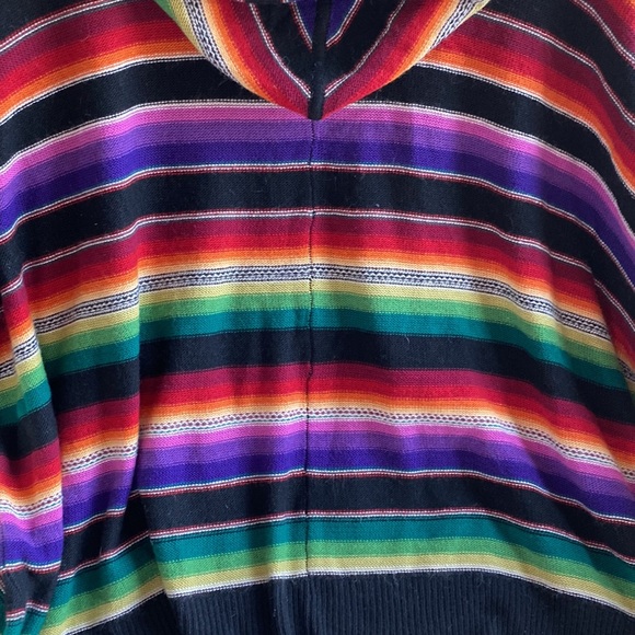 Ralph Lauren Full Zip Pockets Wool CottonStretch Hooded Poncho Never Used - Picture 6 of 15